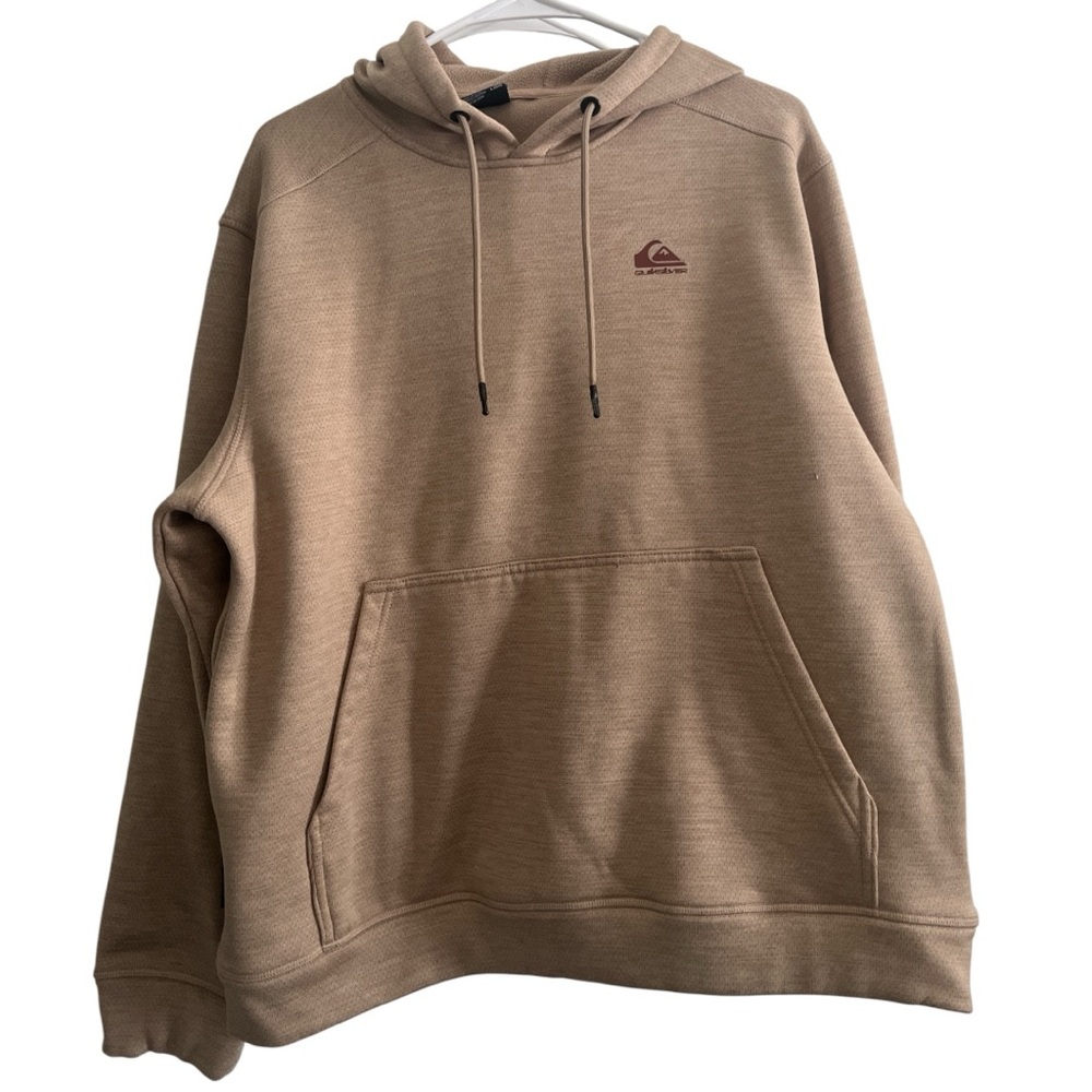 Quicksilver, Mens large, tan, hoodie